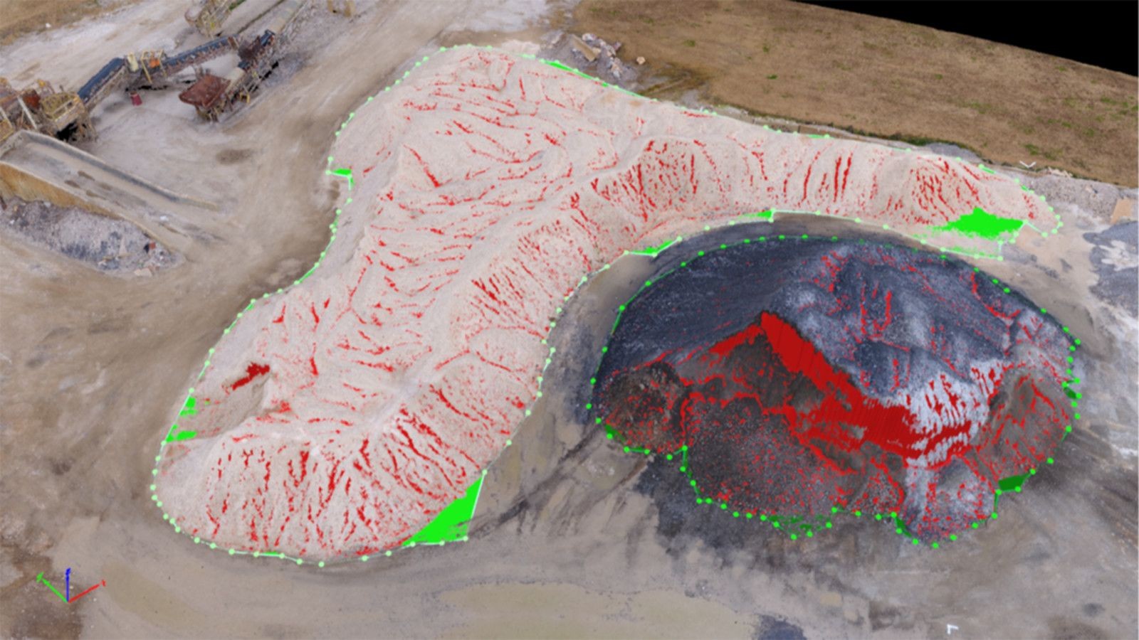 Stockpile monitoring